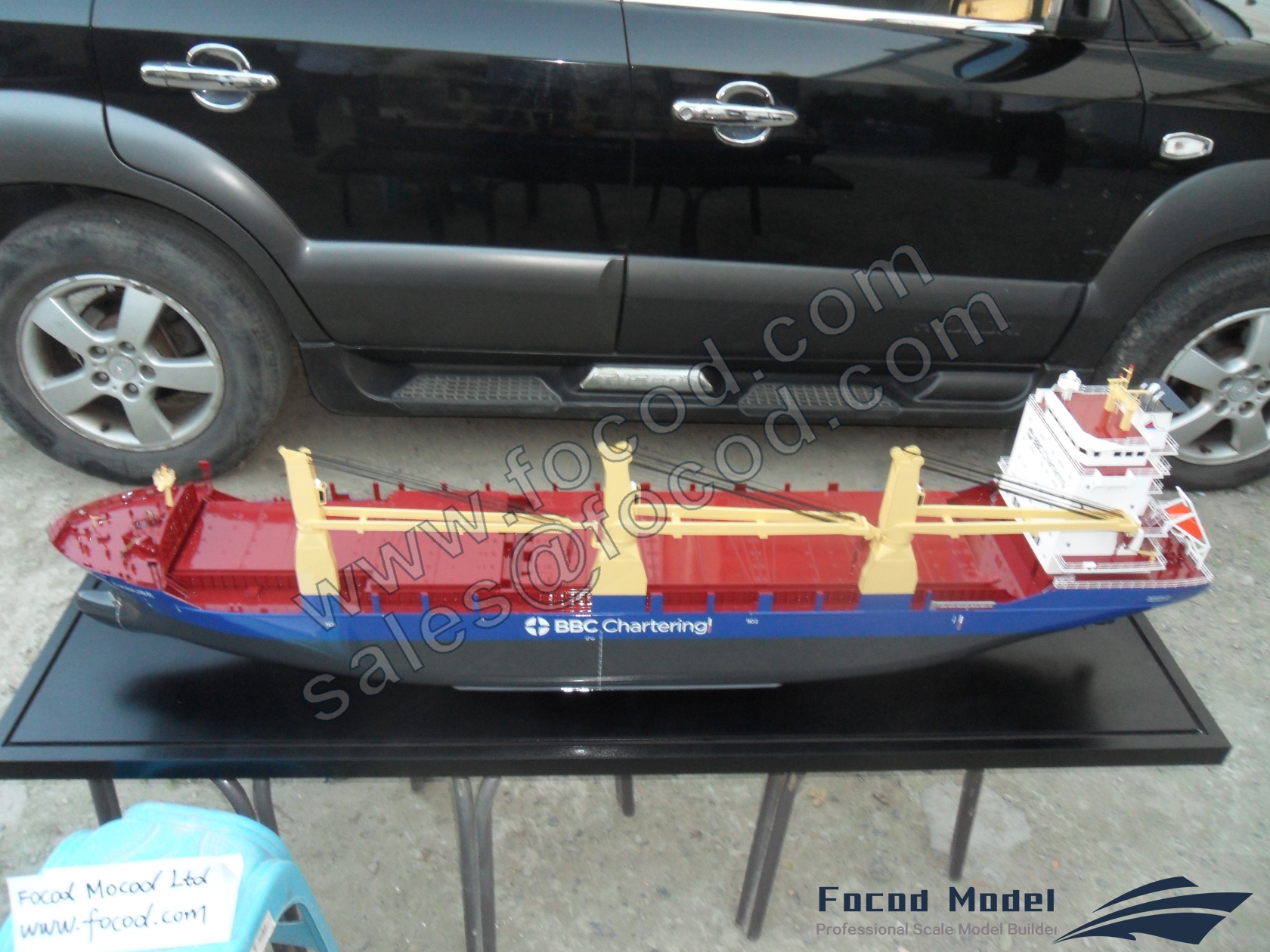 custom made model of 143m General cargo vessel